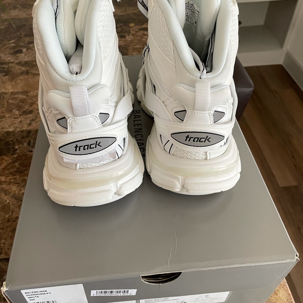 Balenciaga High Top Track Sneakers - Picture 6 of 8